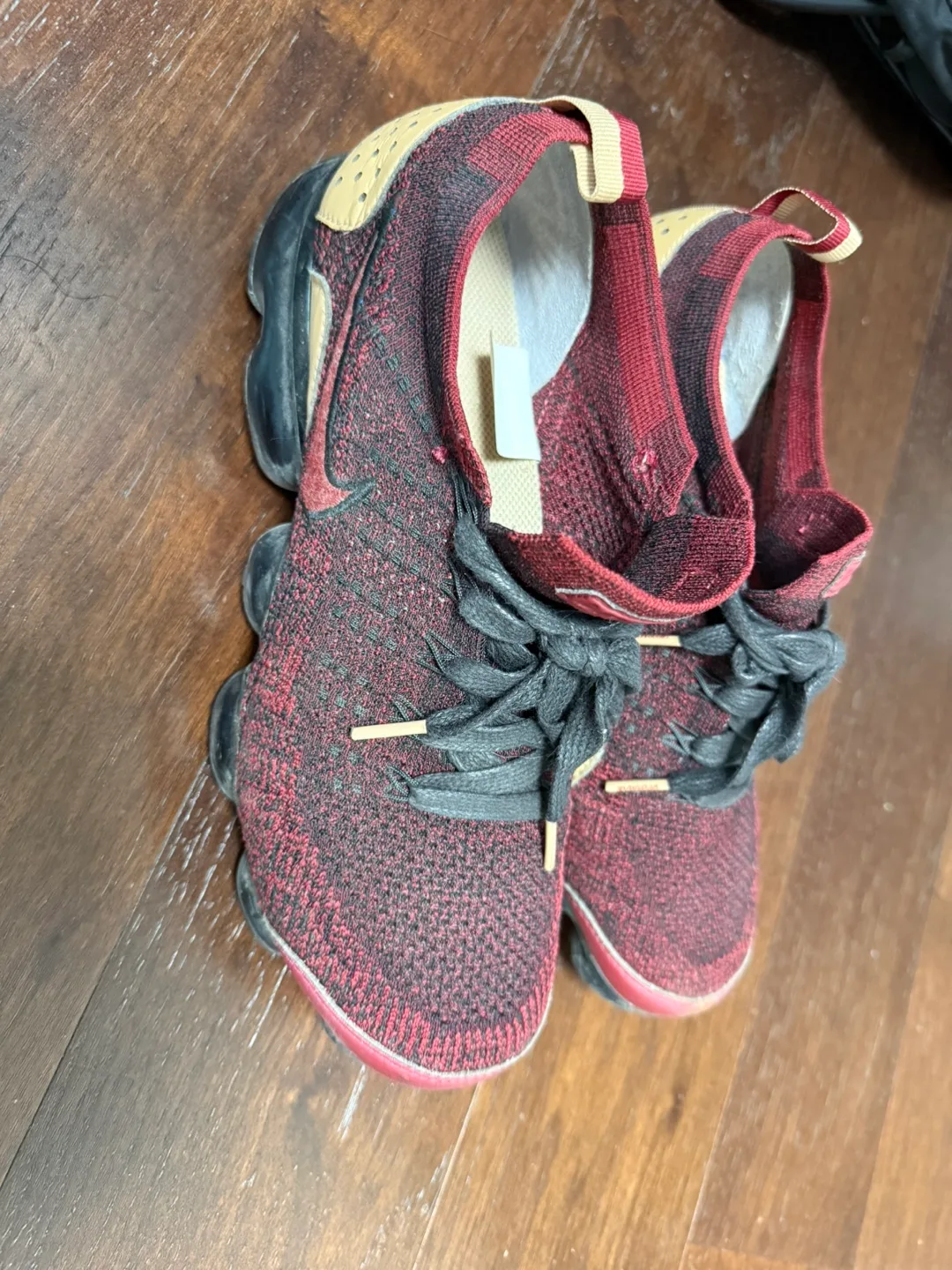 [중고]나이키 에어 베이퍼맥스 플라이니트 레드