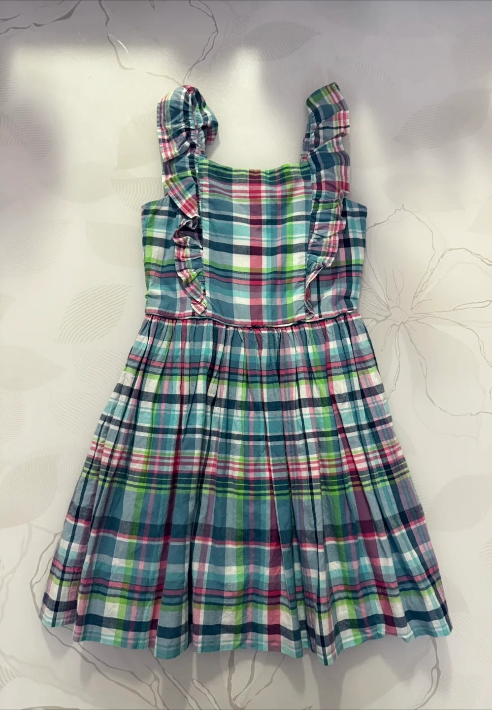 POLO 키즈 랄프로렌 체크 원피스 8 사이즈 판매합니다.