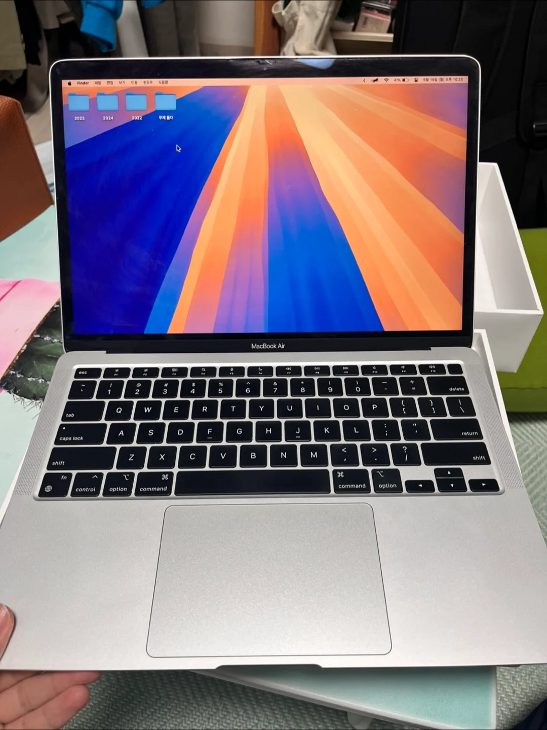 맥북 에어 M1 16GB CTO 실버