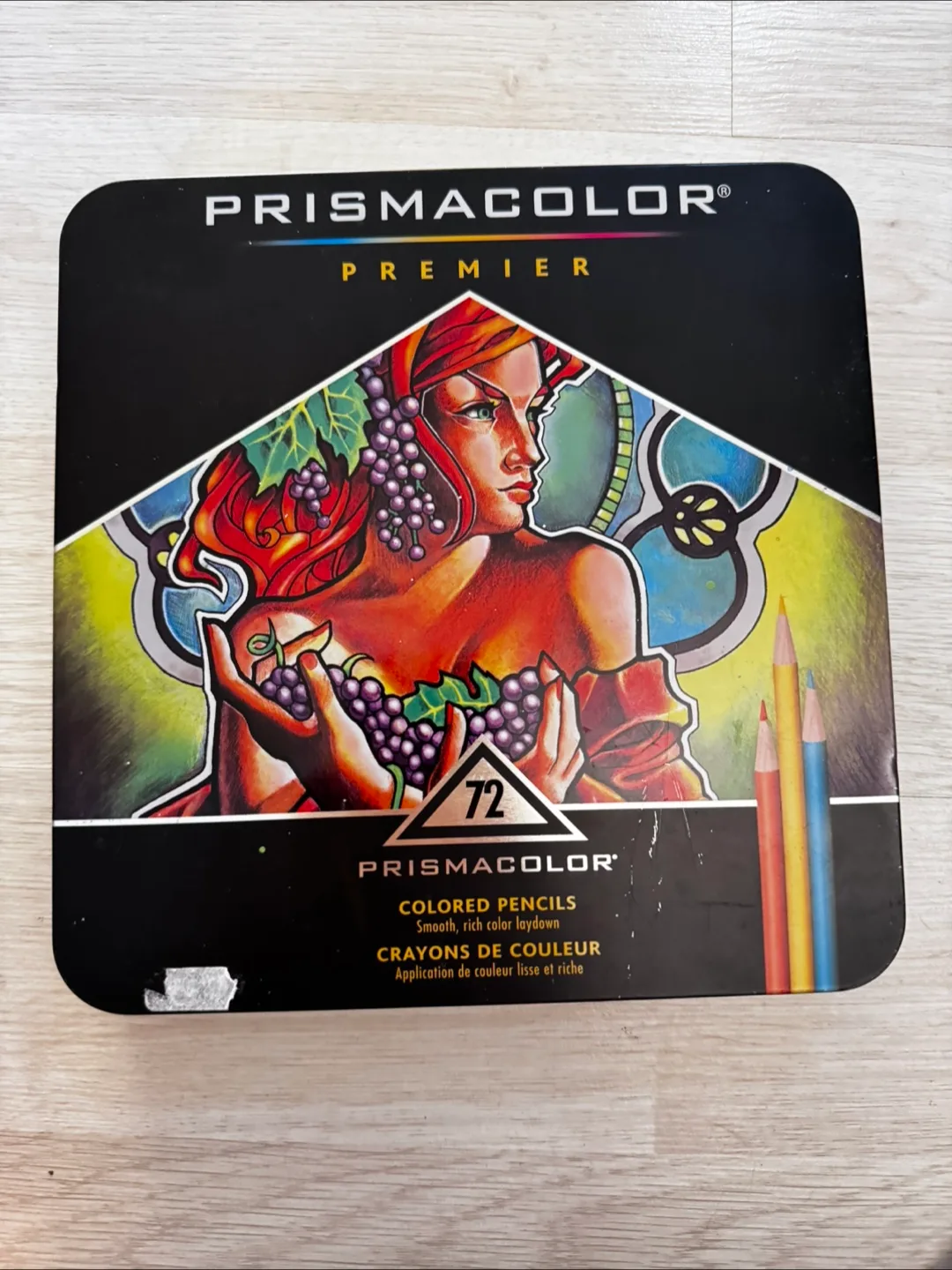 프리즈마 색연필 72색