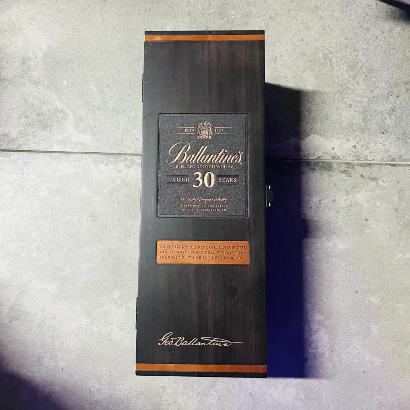 발렌타인 30년산 위스키 케이스