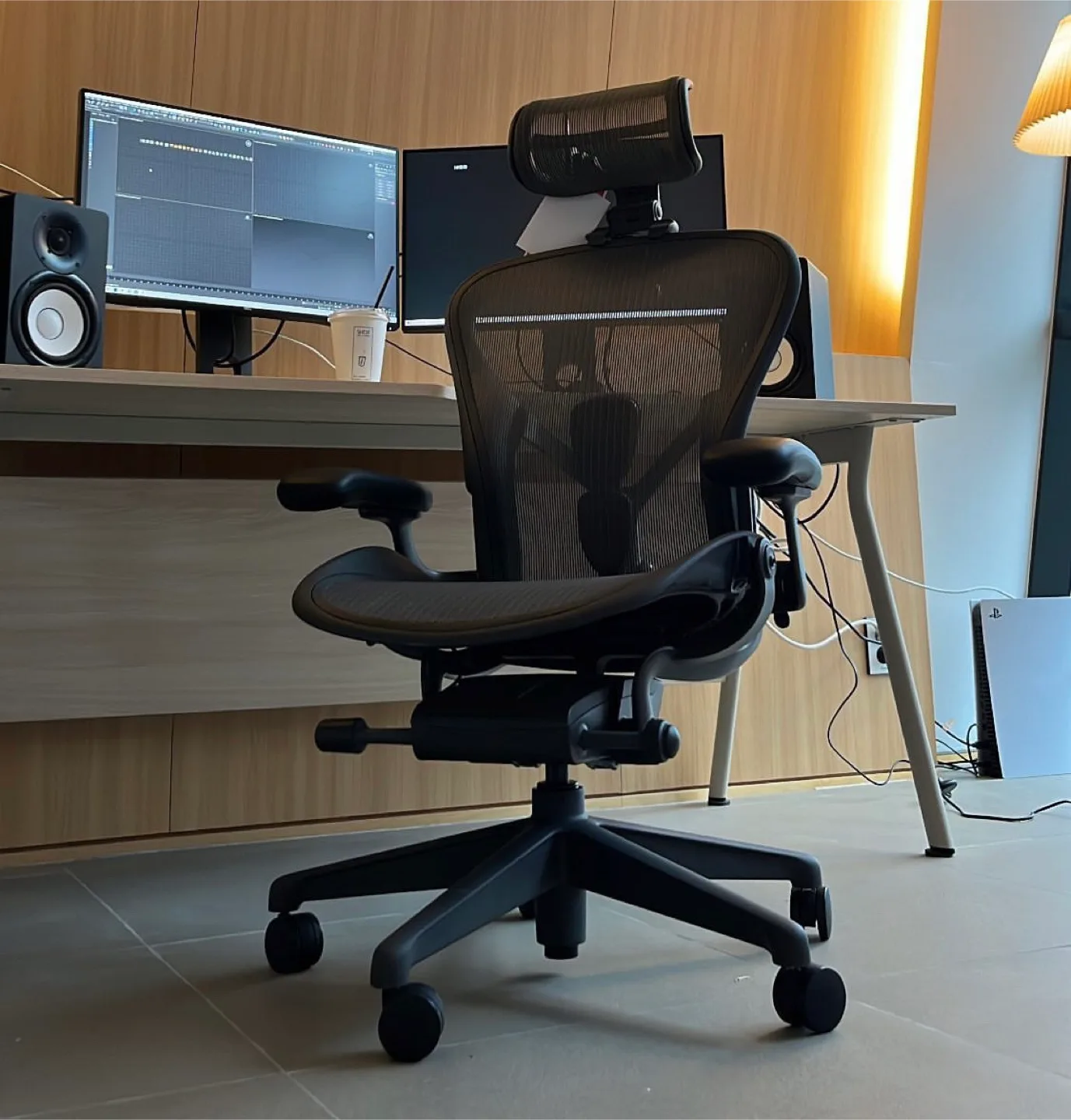 허먼밀러 뉴 에어론 중고(헤드 포함)