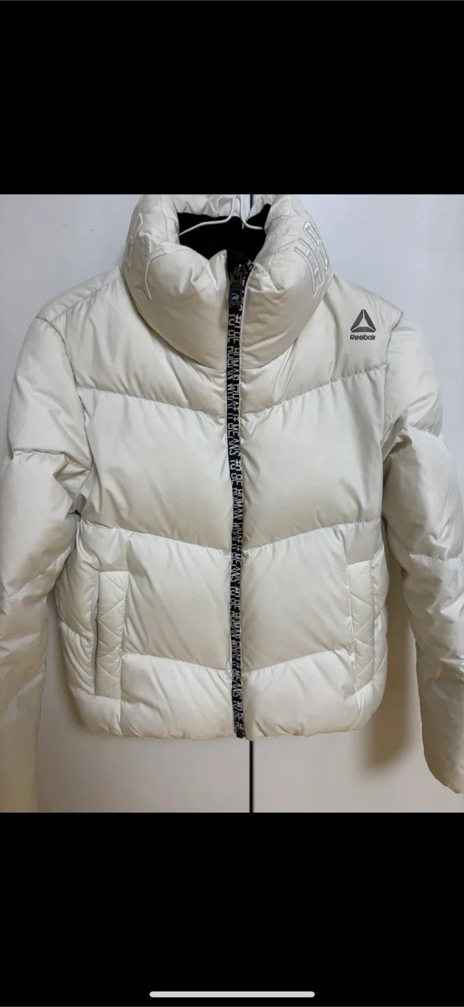 리복 덕다운 패딩