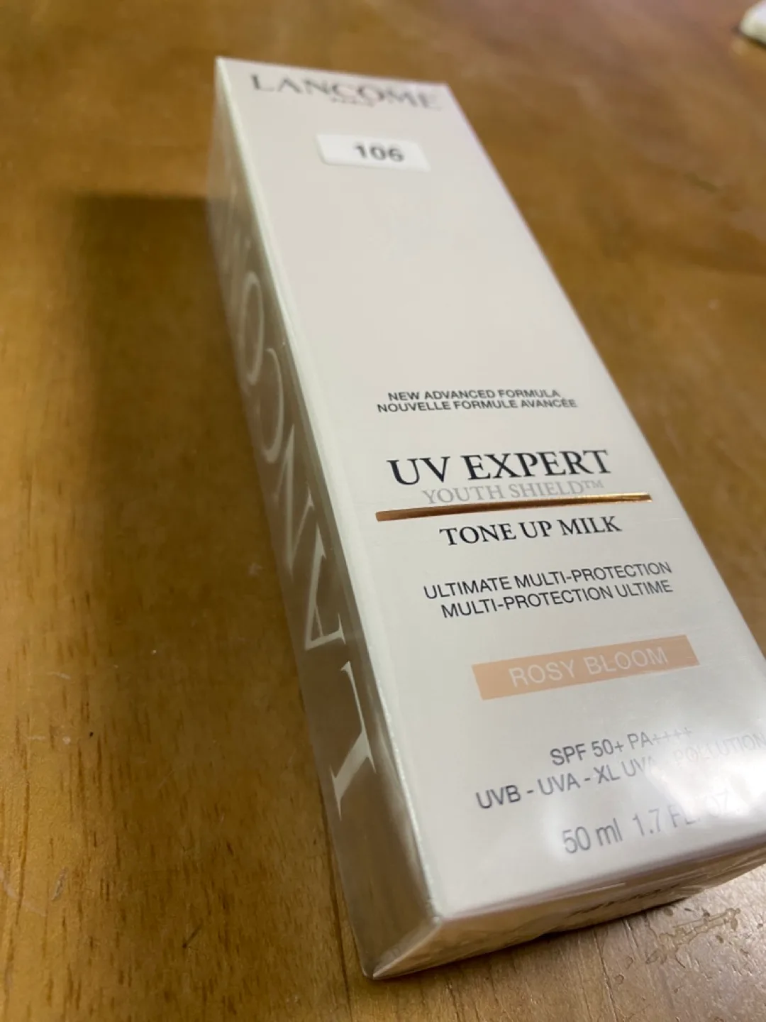 랑콤 썬크림 UV 엑스퍼트 톤업 밀크 50ml 로지블룸 (미개봉)