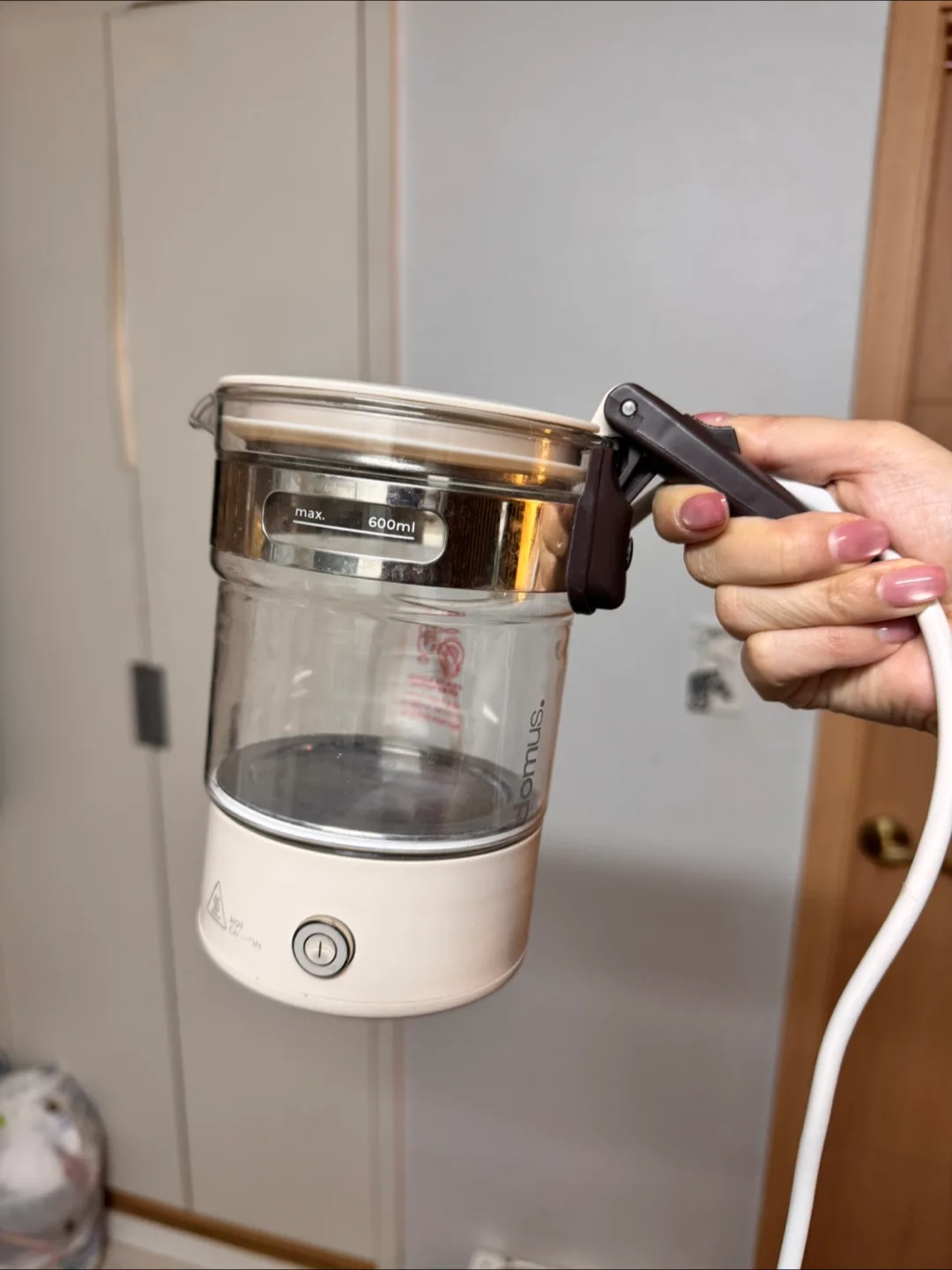 미니전기포트 휴대용 감성전기포트