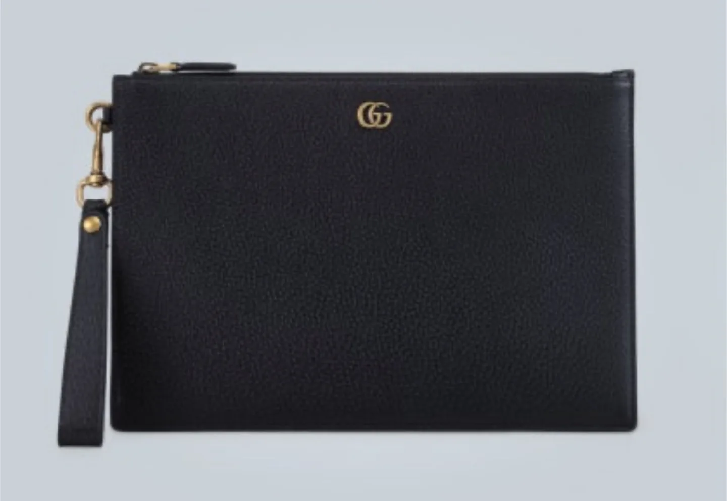 구찌 마몬트 클러치 블랙