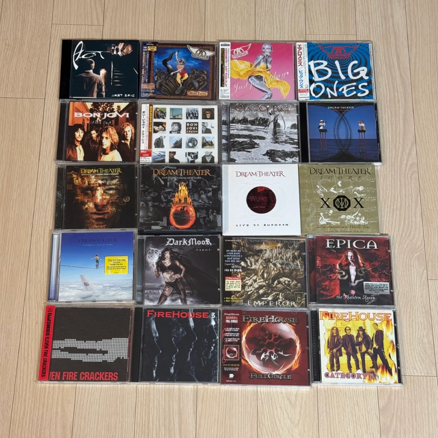 락/메탈 중고 CD