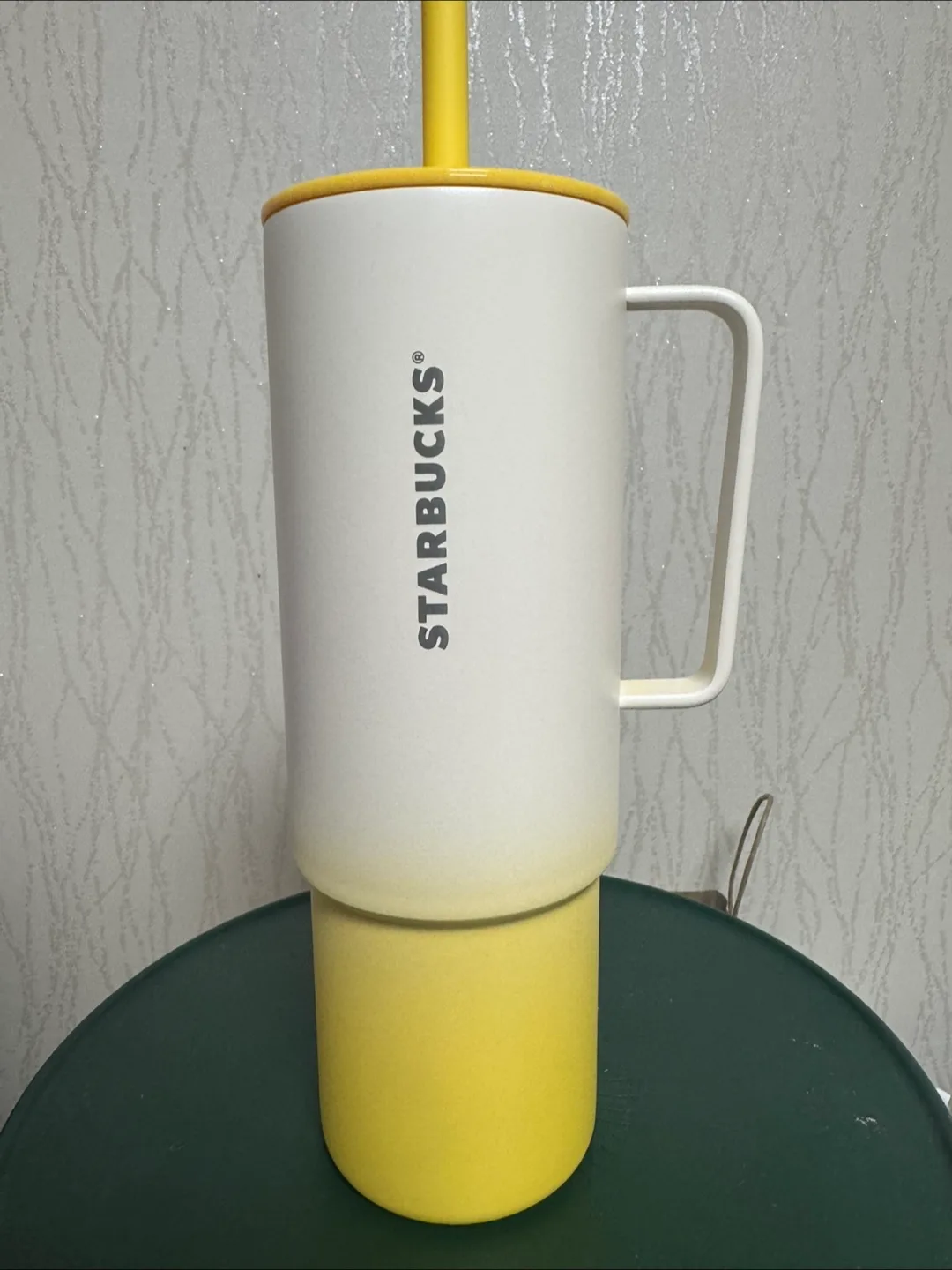 스벅 옐로우 텀블러 932ml 새상품