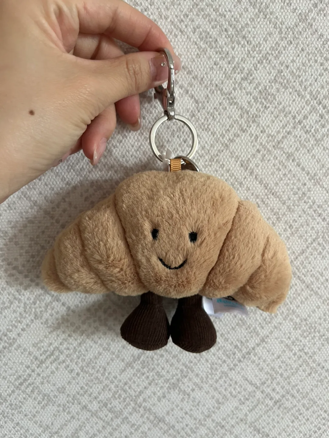 (새상품)젤리캣 크루아상 키링