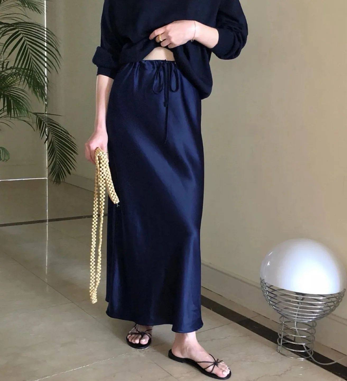 조이드비비에 실크 스커트