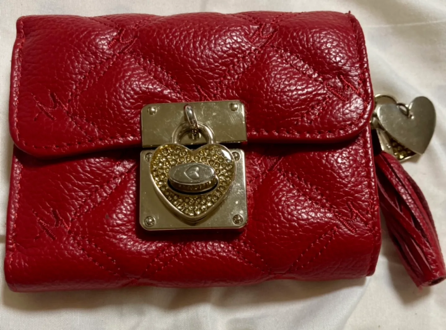 [중고] 하트 손지갑