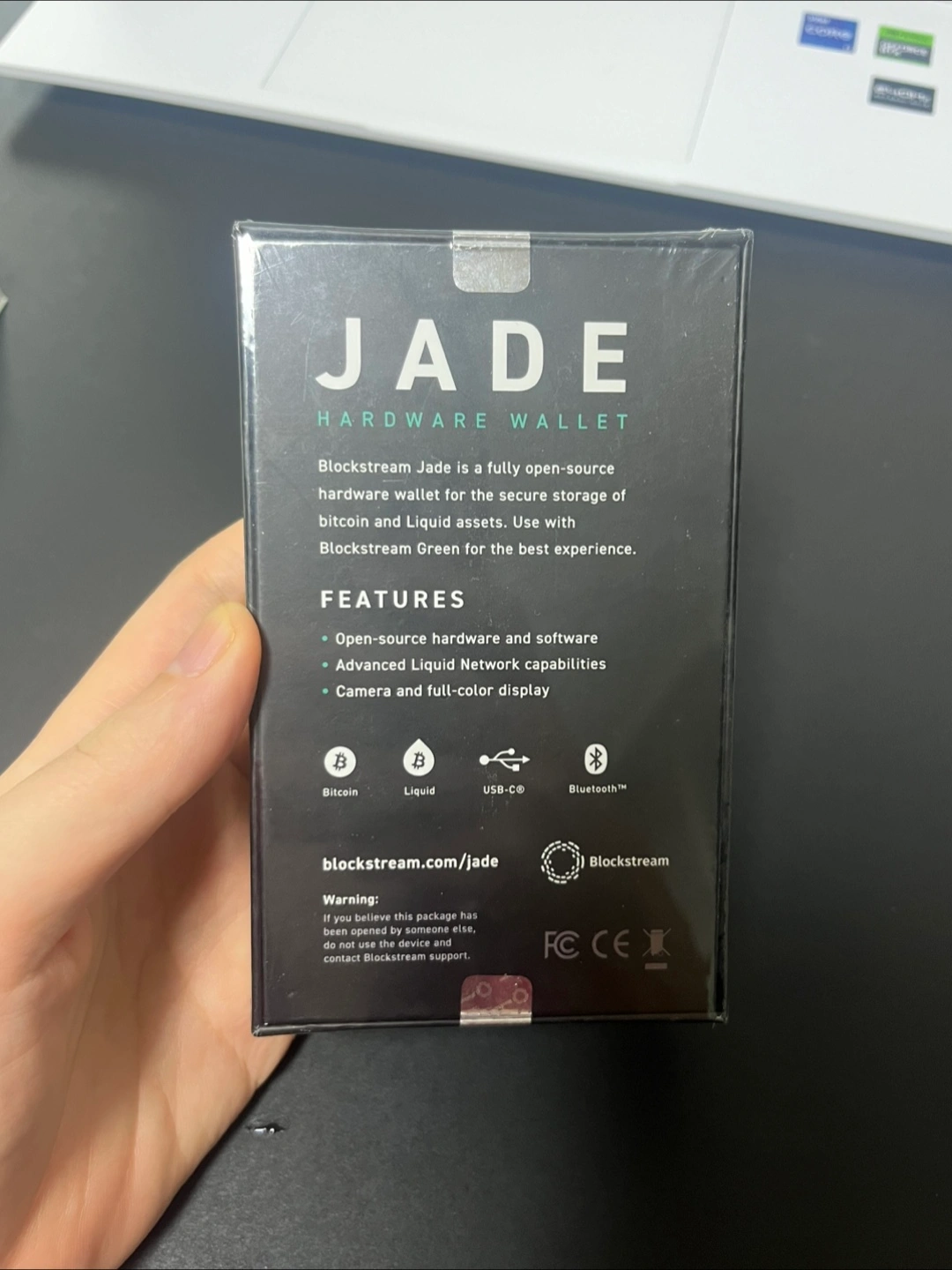 미개봉 JADE 제이드 콜드월렛 비트코인 지갑 | 디지털기기 | 당근 중고거래