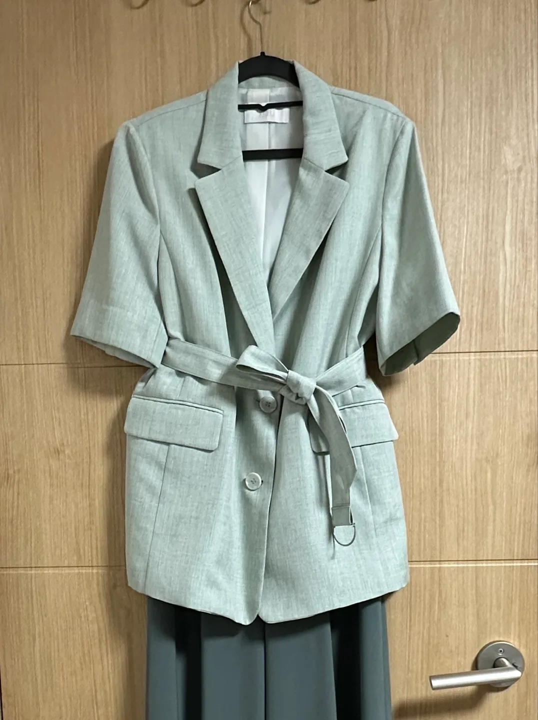 VISIT IN NY 반팔 자켓 블레이져