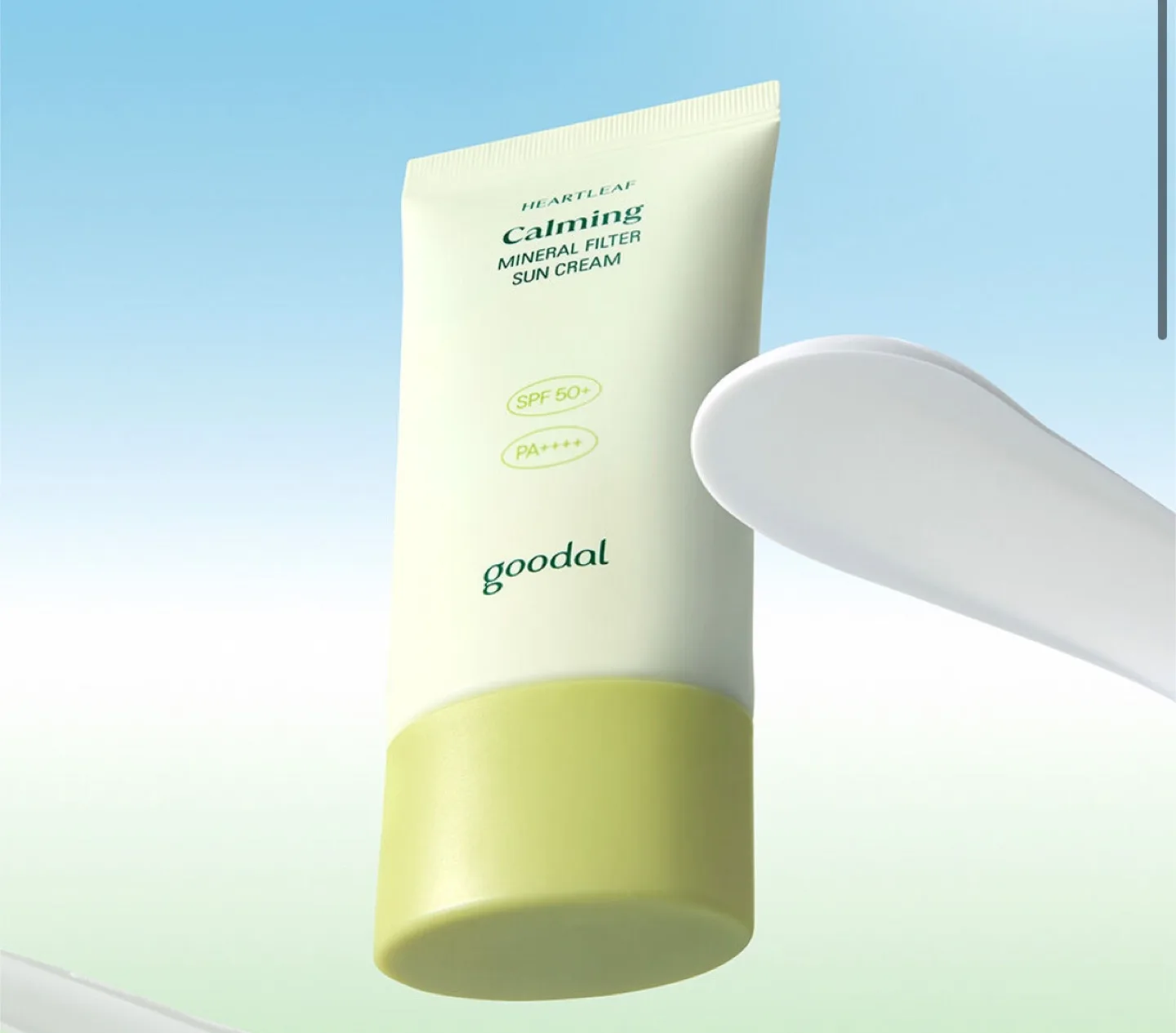 (새상품) 구달 맑은 어성초 진정 무기자차 선크림