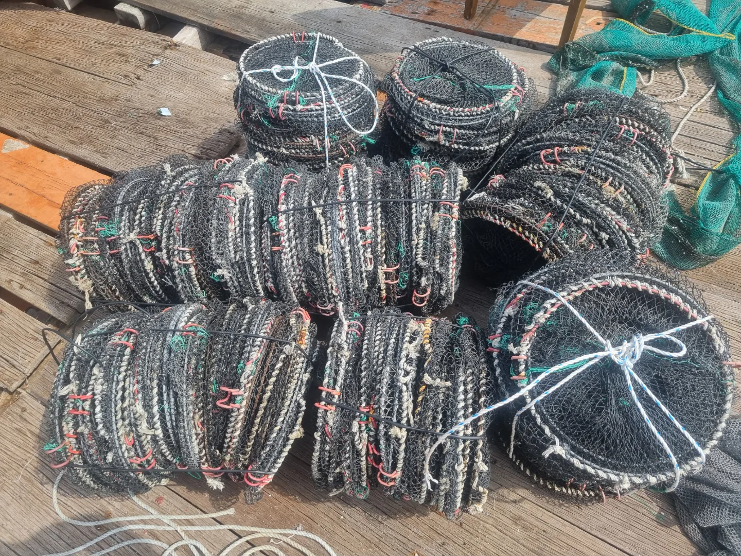 중고 통발 70~90개 팝니다