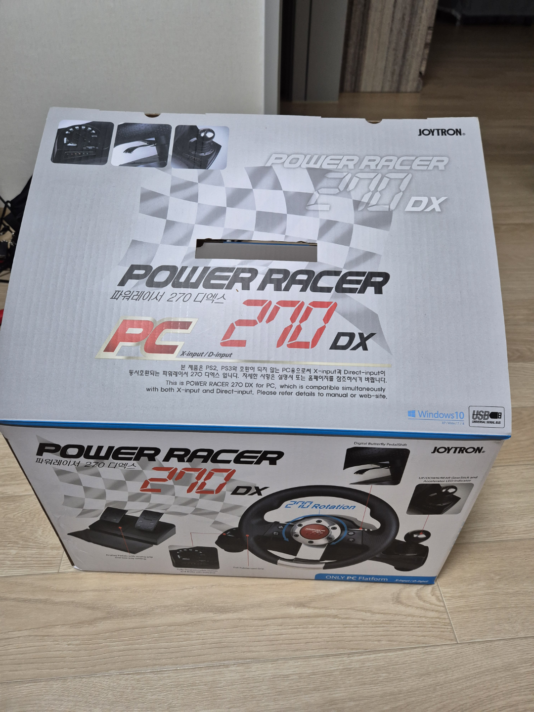 조이트론 파워레이서 270 DX레이싱휠