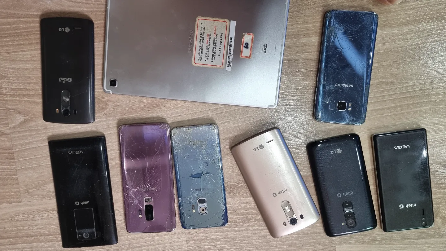 고장난중고 스마트폰.태블릿 일괄 팝니다