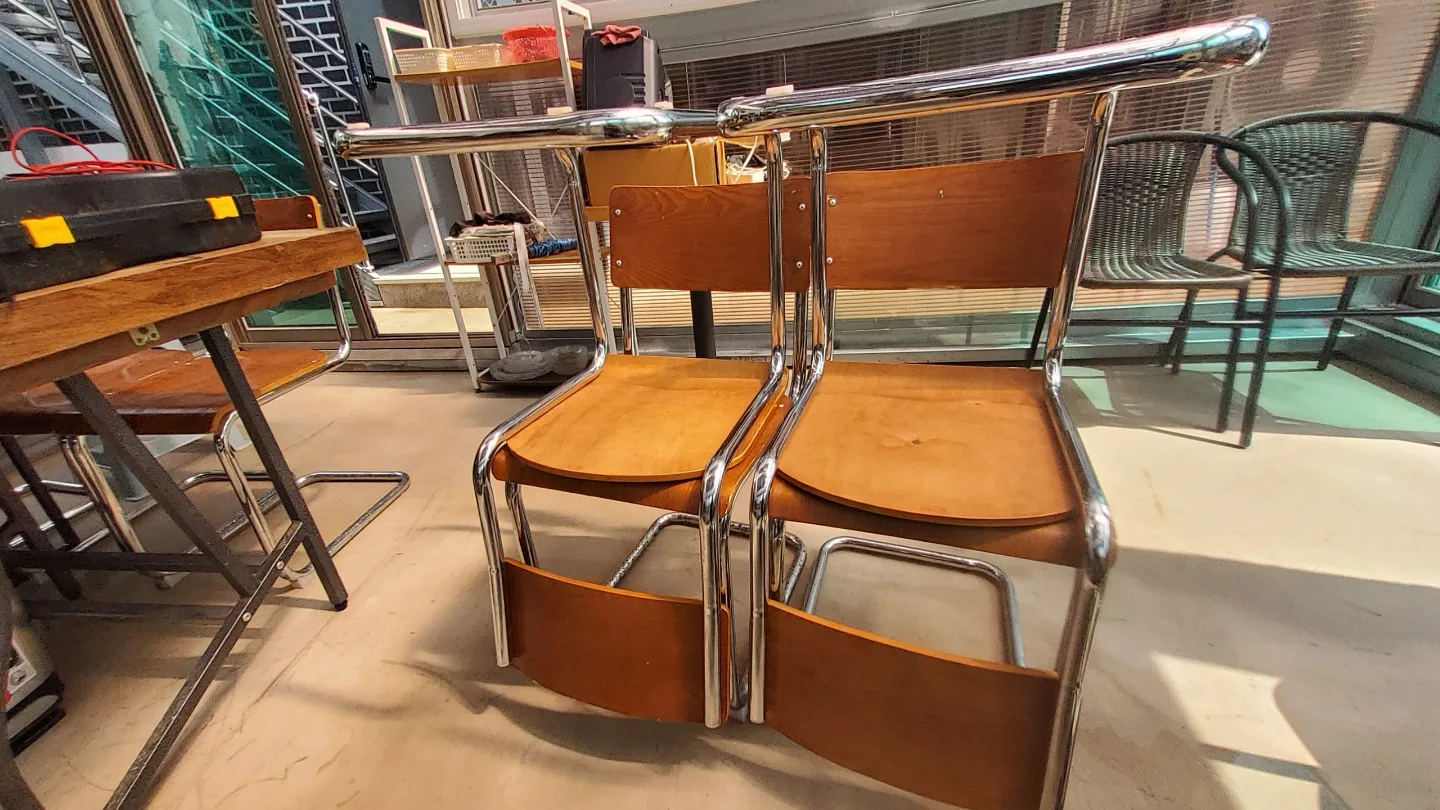 원목 식탁 의자 4개세트 일괄