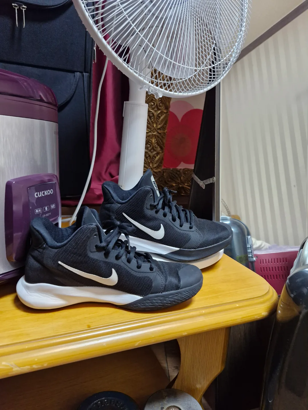 나이키 농구화 250-260 블랙/중고