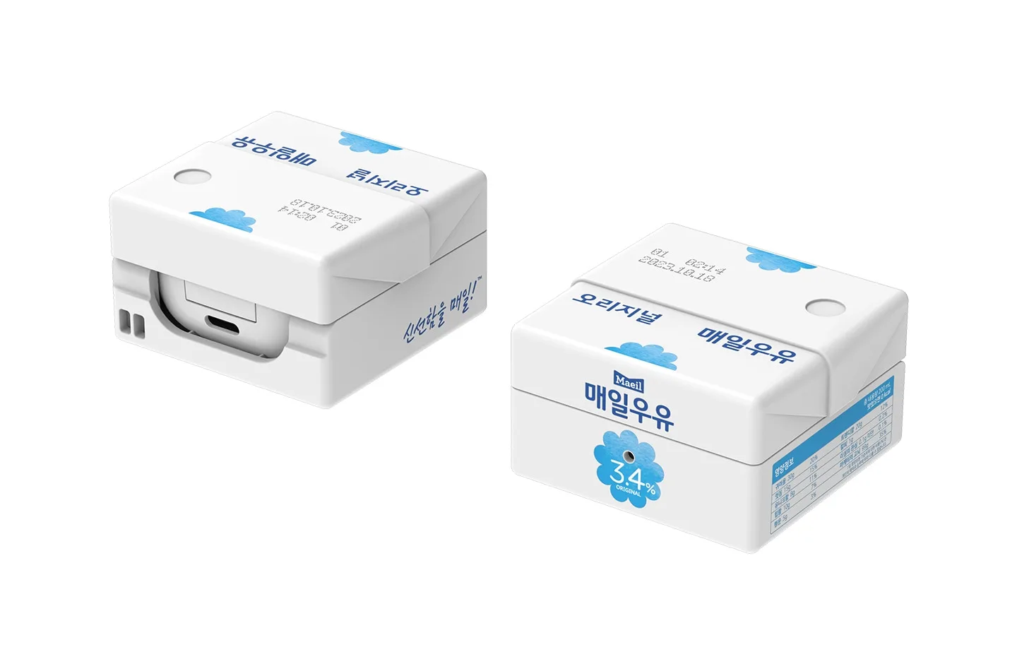 매일우유 버즈 케이스 미개봉 팝니다.