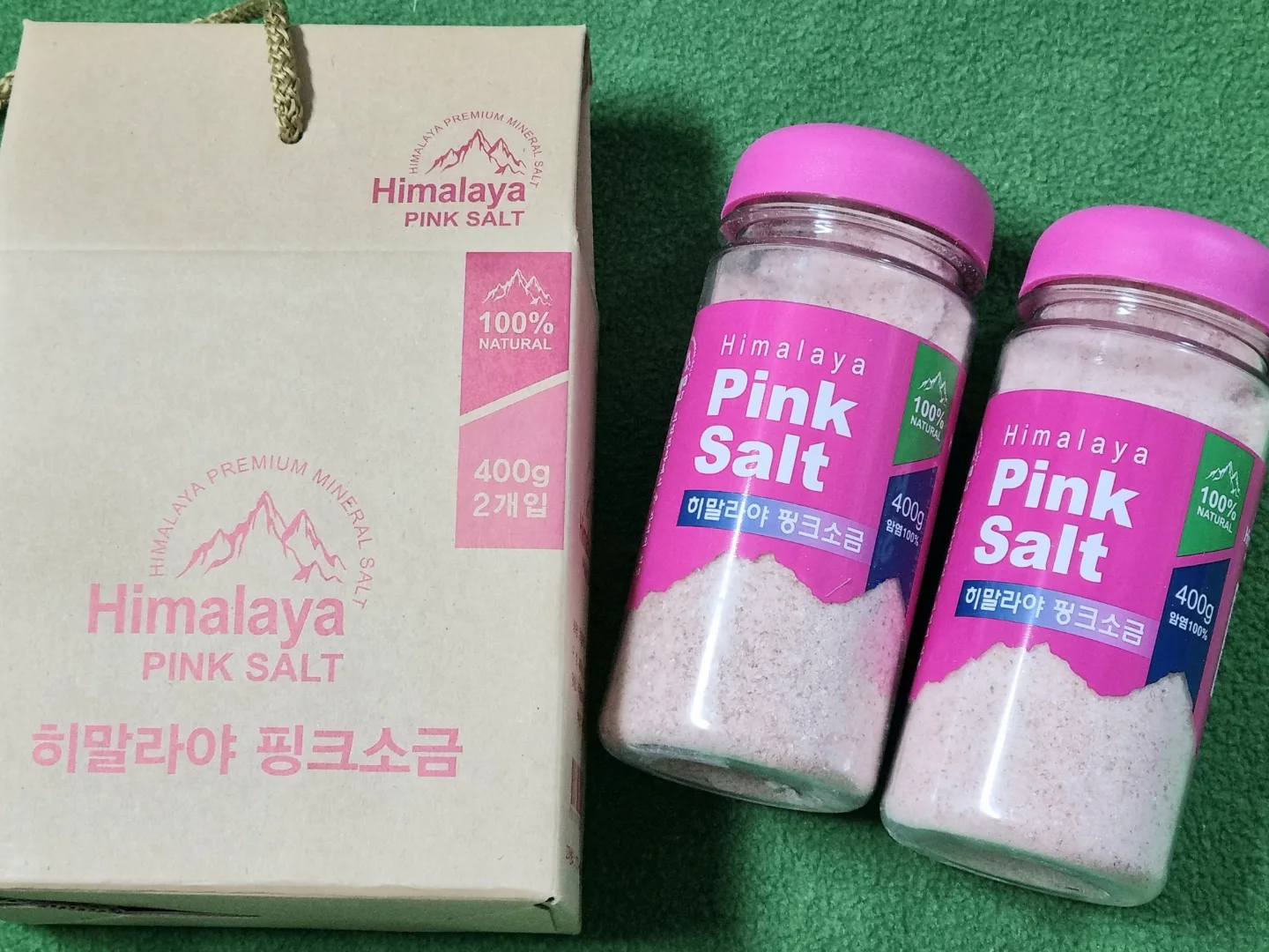 히말라야 핑크 소금