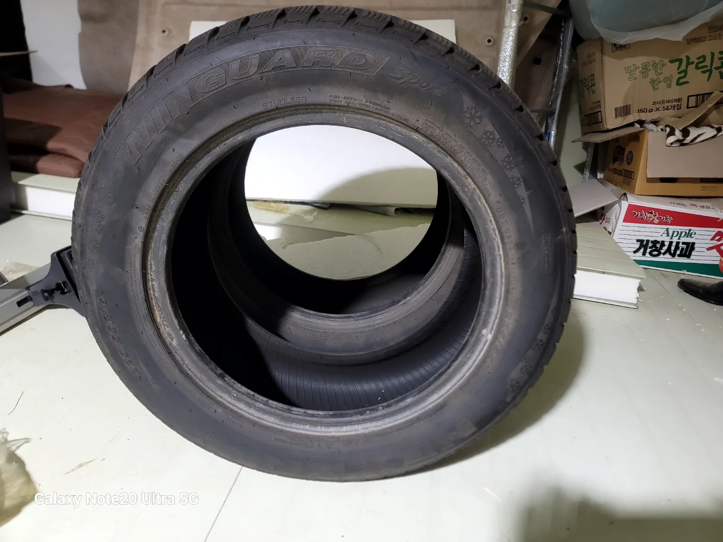 넥센 윈가드 중고 타이어