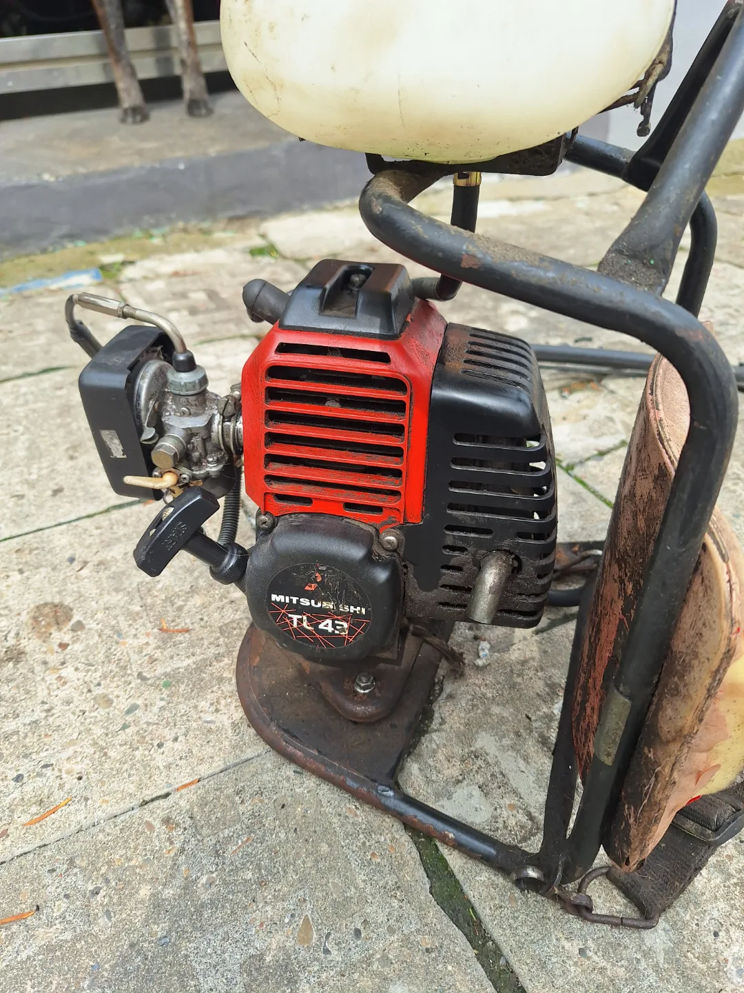 미쓰비시 tl43 중고예초기