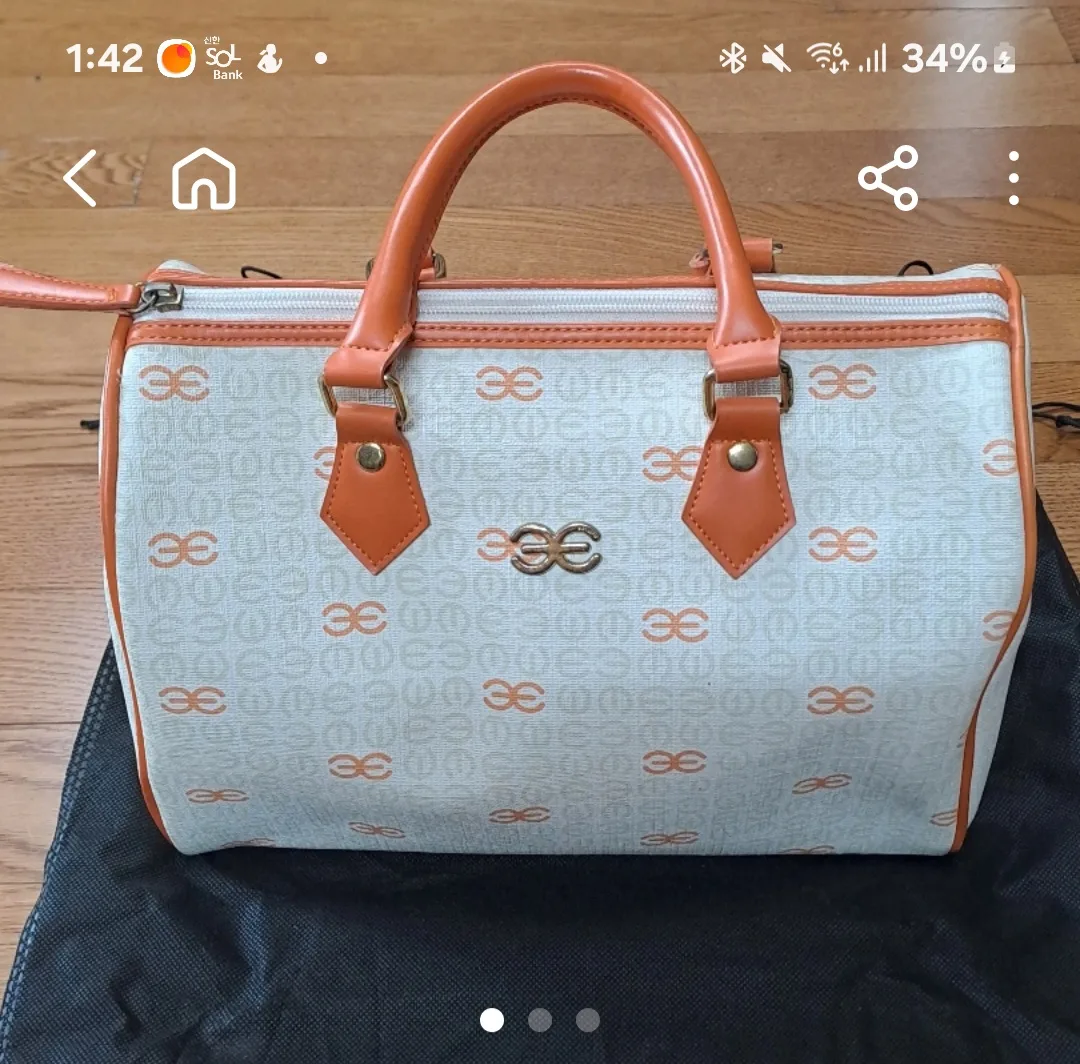 패턴 보스턴백