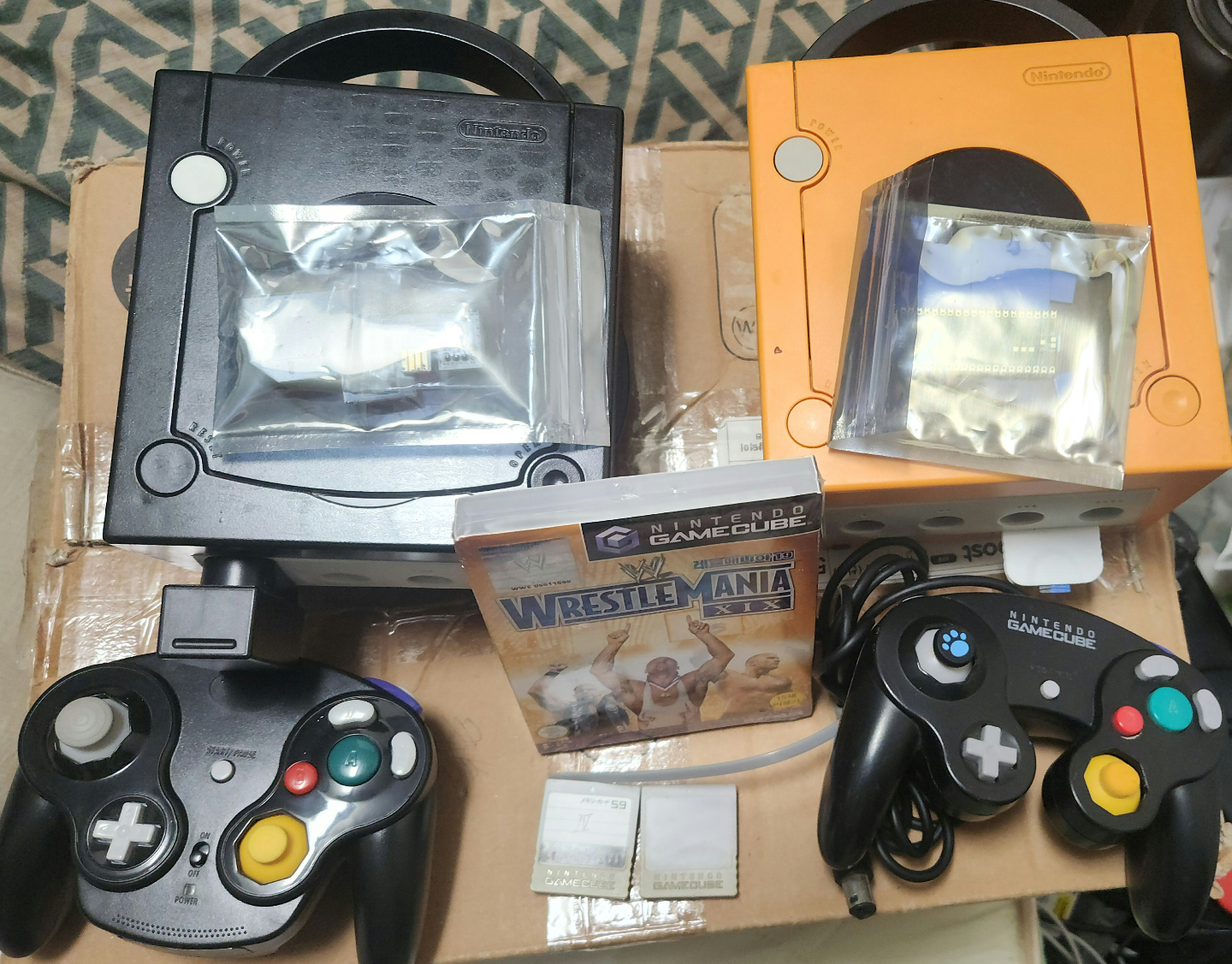 닌텐도 게임큐브 블랙/오렌지@@ 128gb