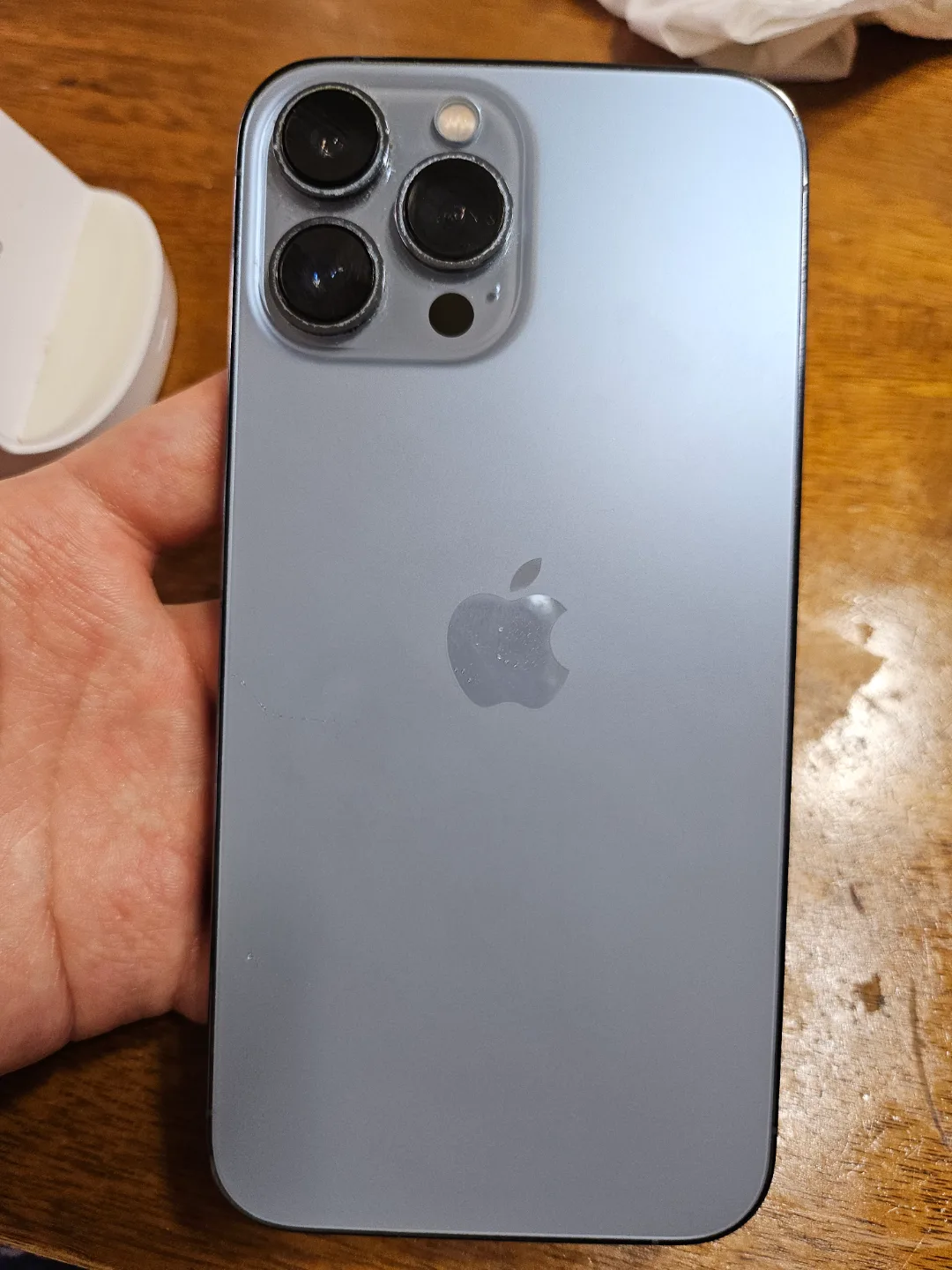 아이폰 13Pro MAX 스카이블루 512GB 중고제품