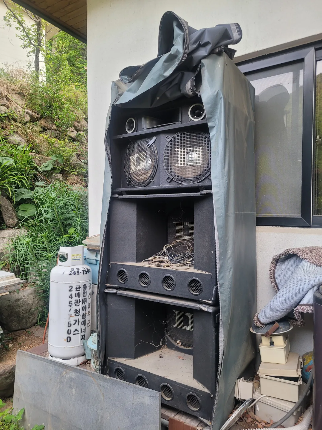 (중고) 대형 스피커 2개