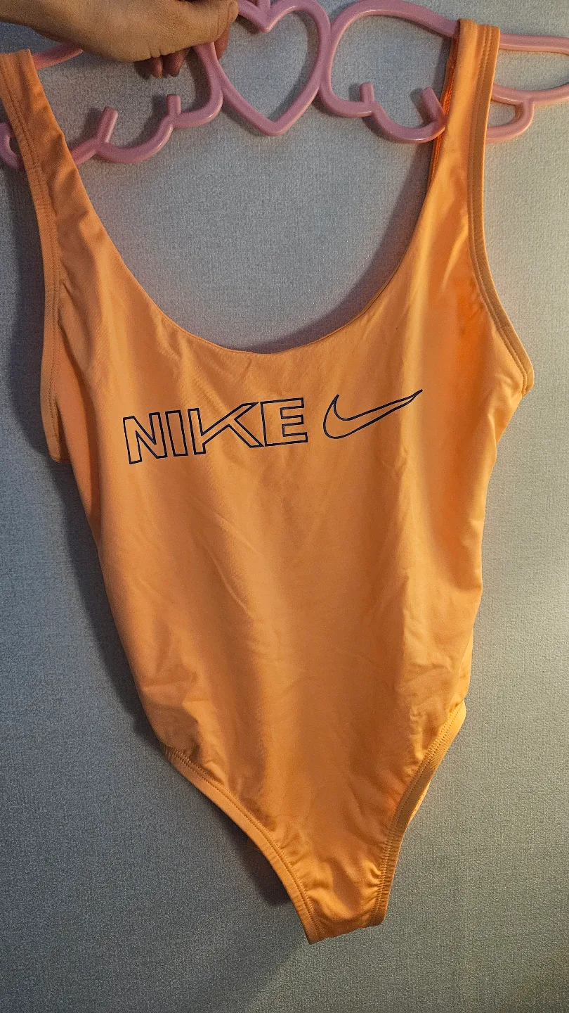나이키 원피스 수영복 오렌지 새상품