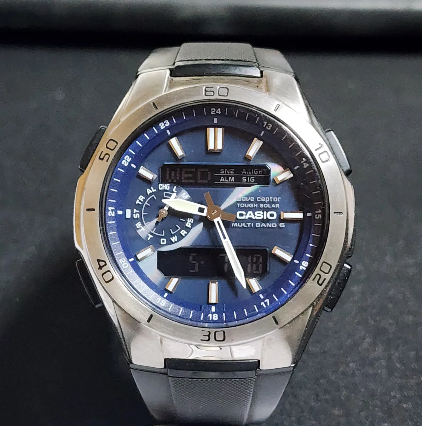 카시오 터프솔라 멀티밴드6 전파시계