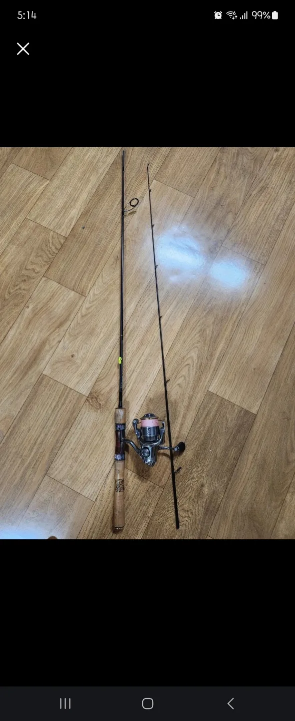 낚시중고 다영이아빠로드. 릴 스텔라 c2000s