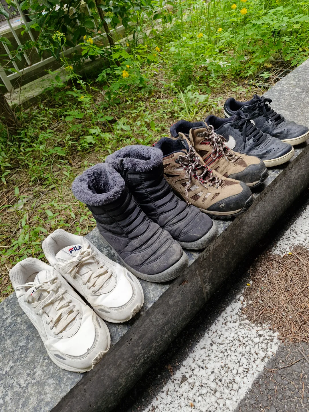 운동화 모음 중고 270