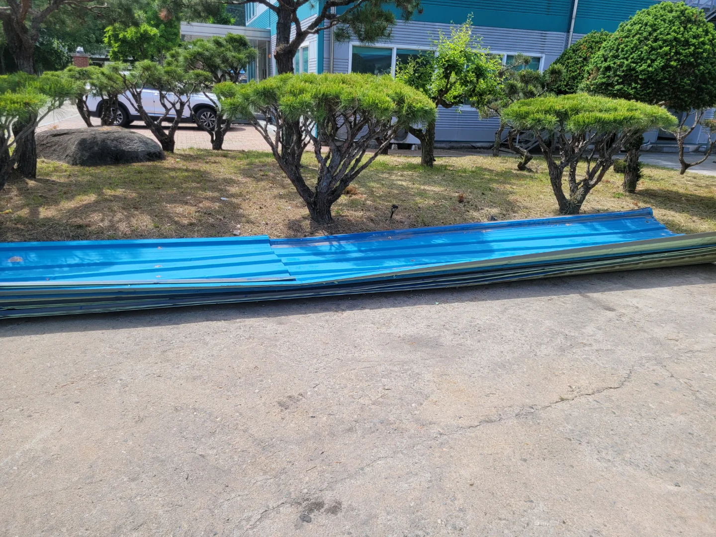 중고 판넬 지붕 나눔