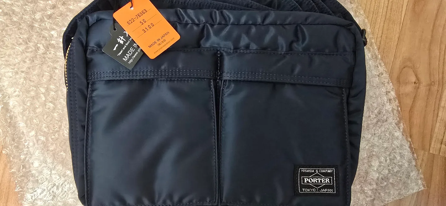 포터 탱커 숄더백 아이언블루 스몰 622-76963