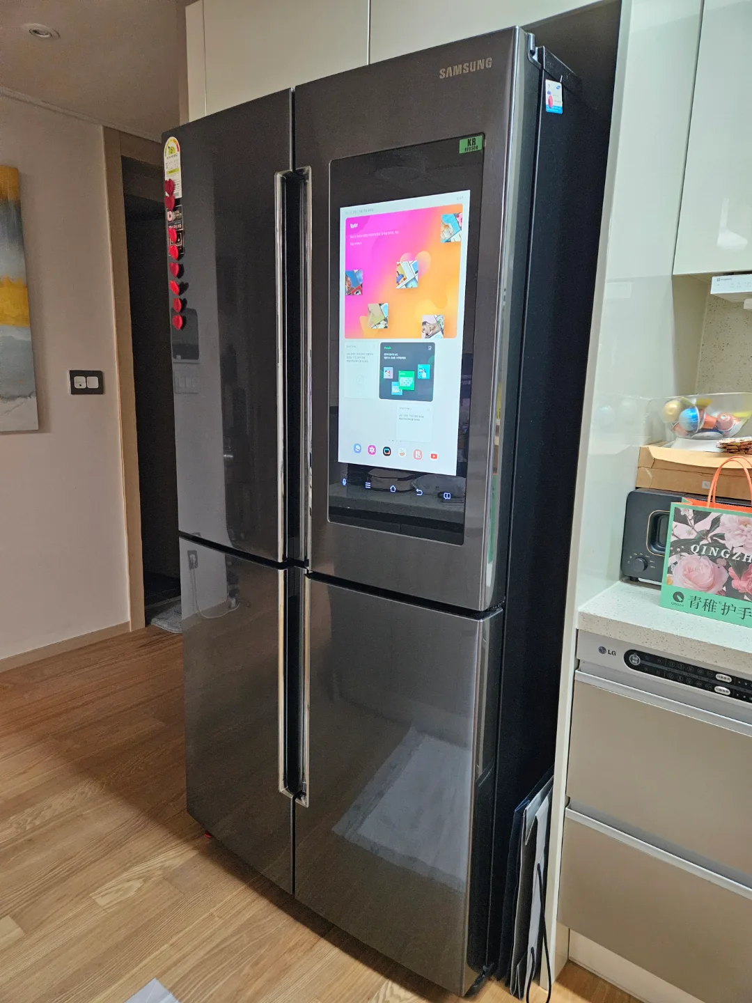 삼성 비스포크 냉장고 RF85M95A2SG