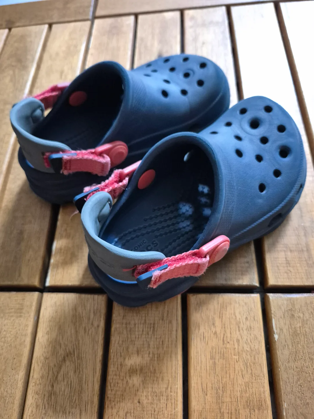 크록스 올터레인 네이비 키즈 c8 (150) 사이즈