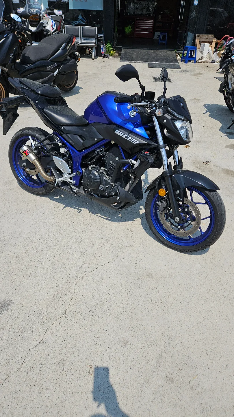 MT03 중고팔아요