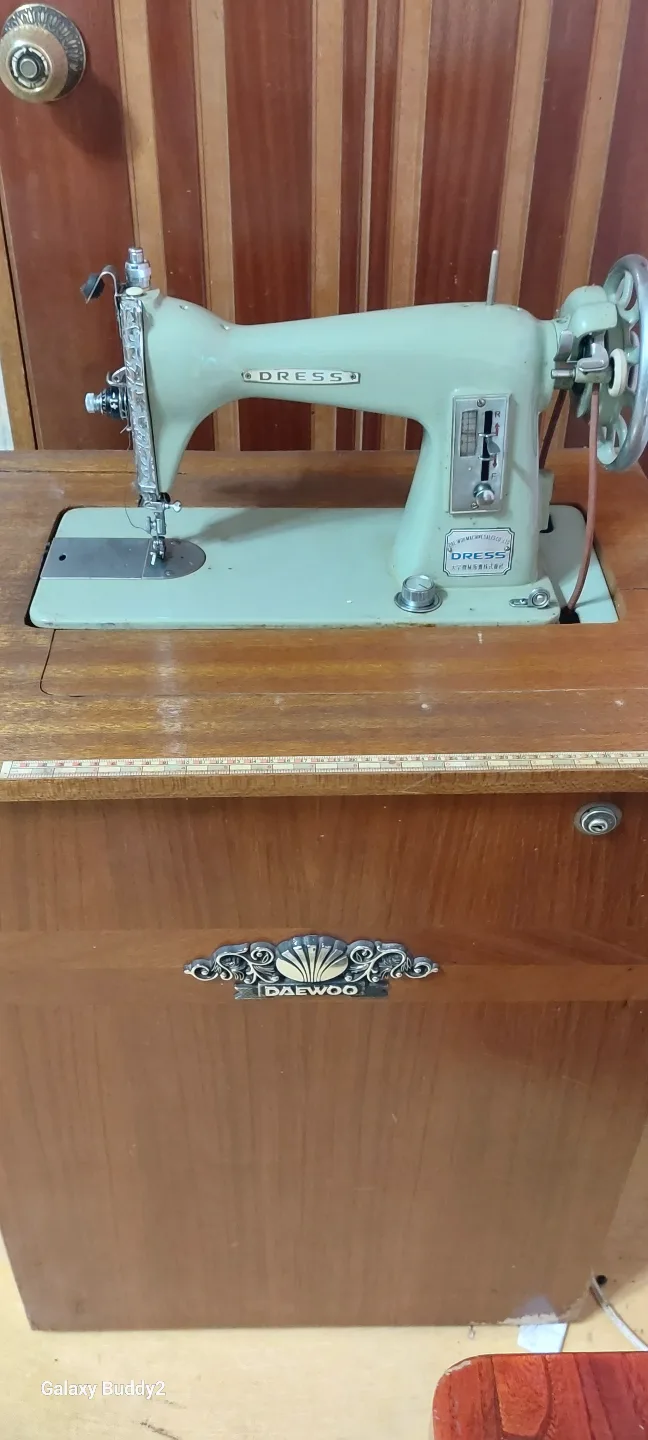 대우 DRESS 재봉틀