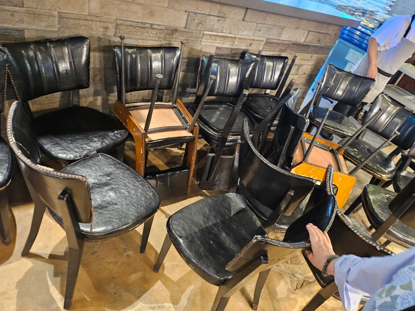 중고의자가져가실분~