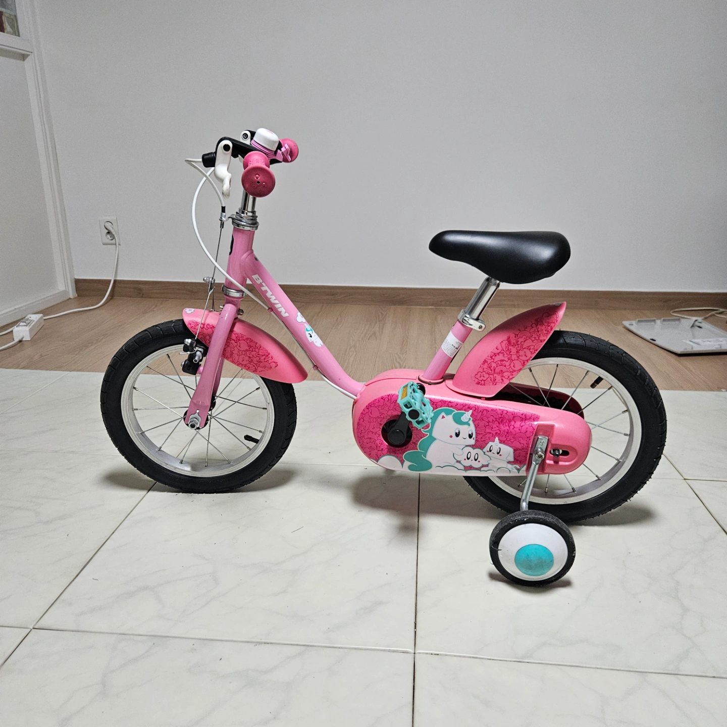 데카트론 14인치 핑크 어린이 자전거 | 삽니다 | 당근 중고거래