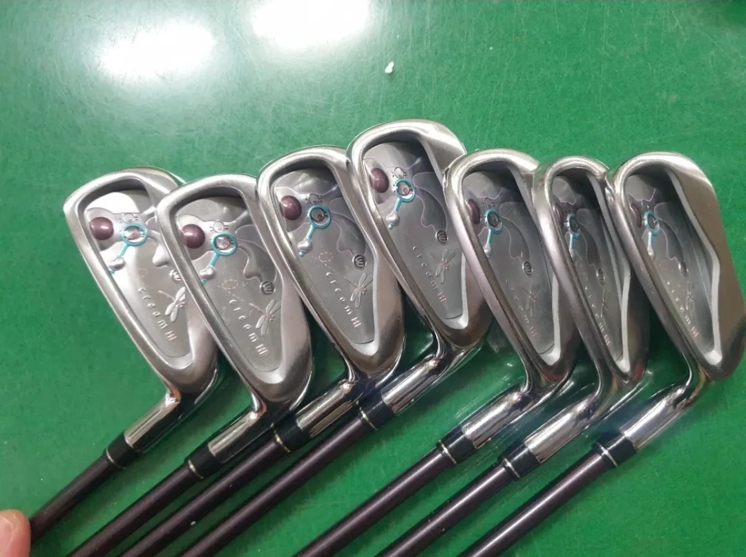 ​[MU 국내정품]중고 MU 크림 여성 아이언 + 유틸4번