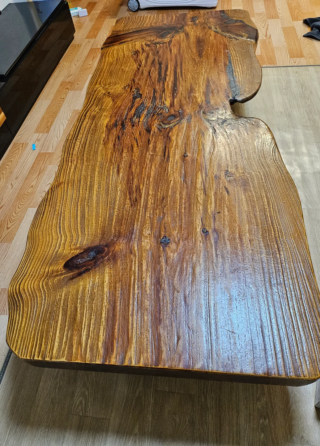 거실 원목 테이블 탁자