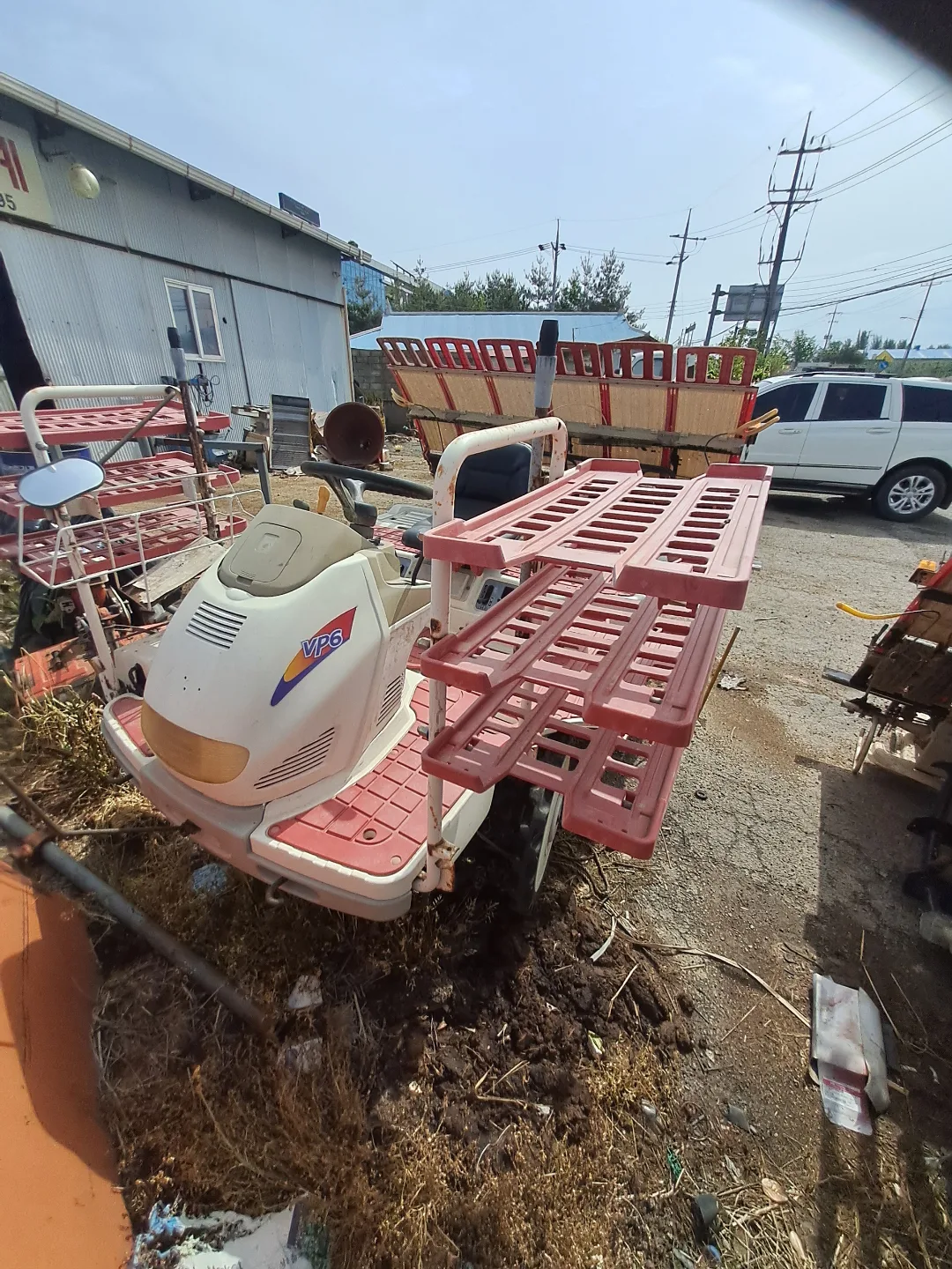 얀마 6조 중고 이앙기 VP6