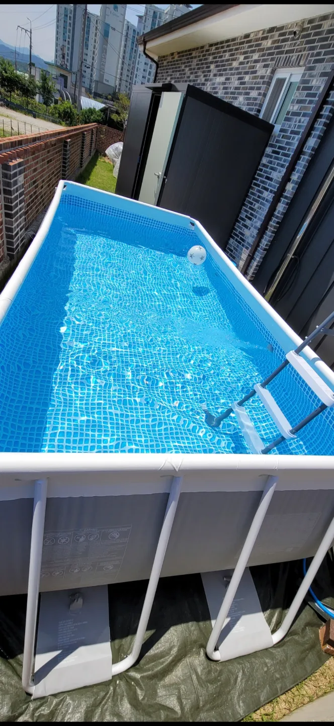 [가격인하]인텍스 사각 프레임 수영장