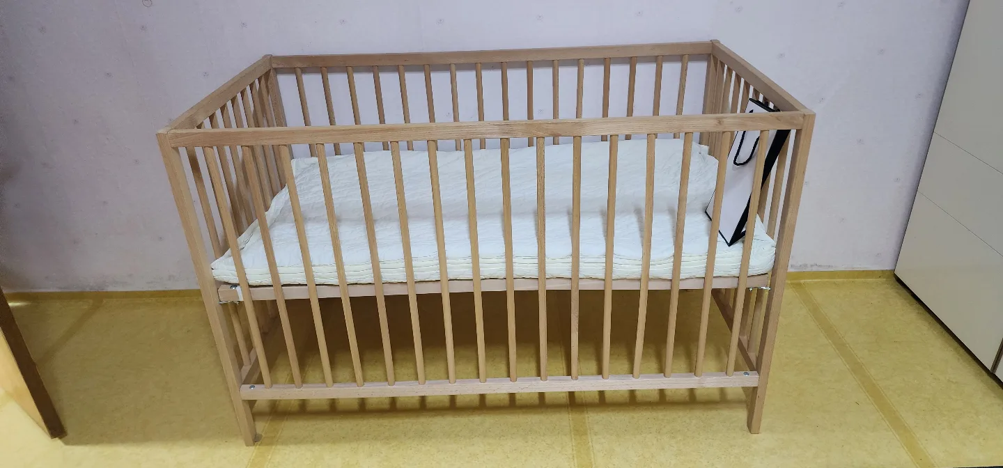 원목 아기 침대