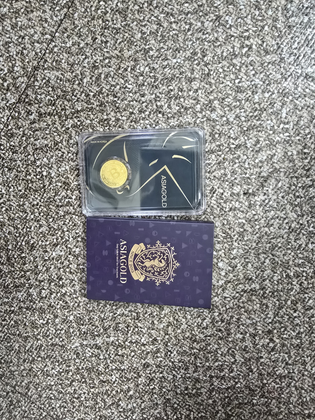 비트코인 모양 순금 1돈 팝니다