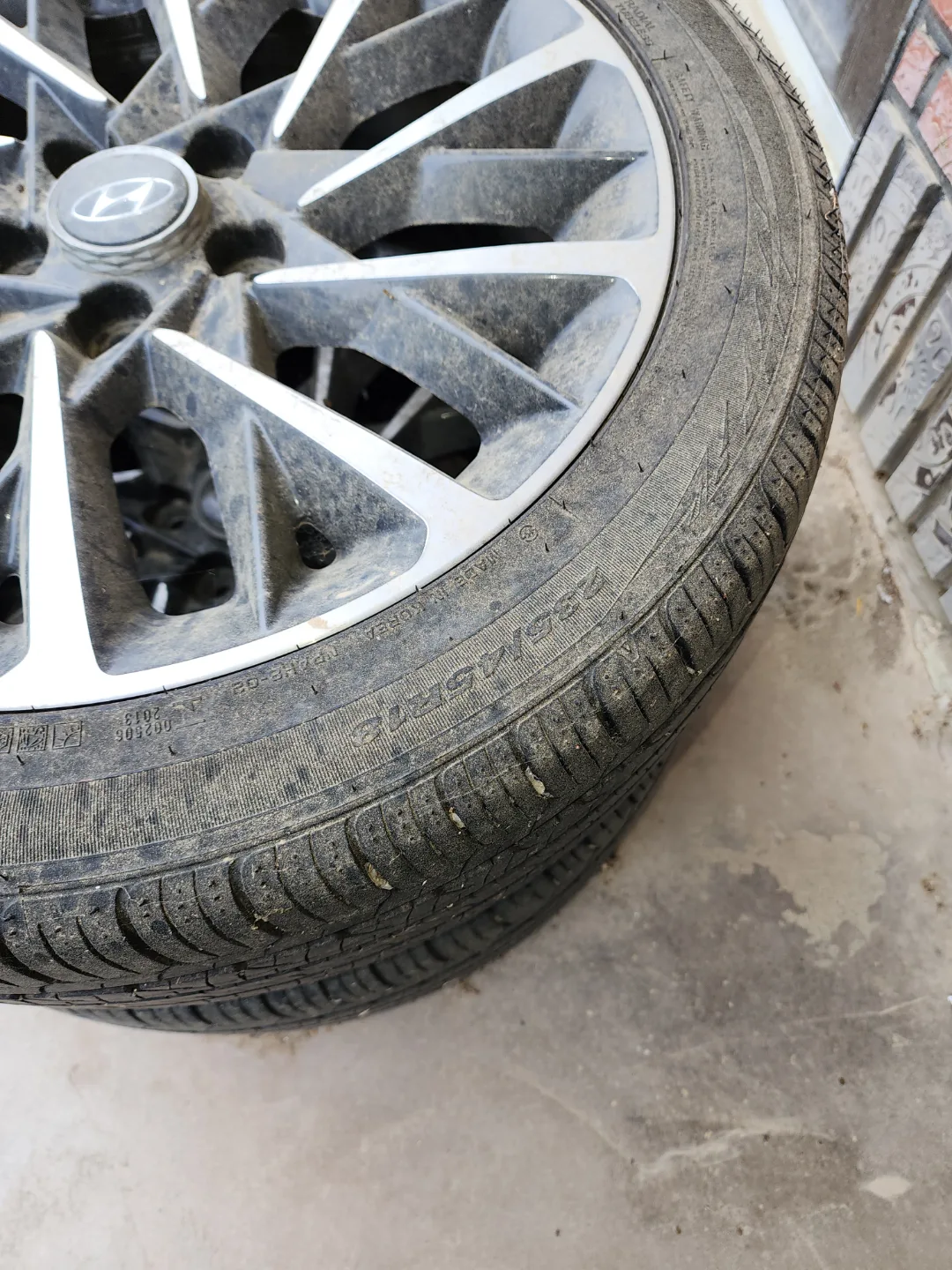 그랜저 타이어 휠포함 4개 16만원